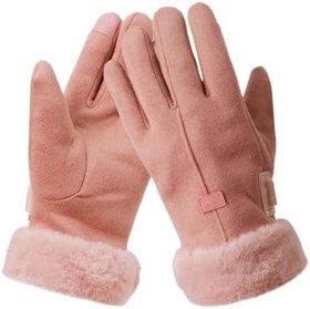 Resim Kadınlar İçin Isıtmalı Eldivenler | Kaymaz Dokunmatik Ekran Uyumlu Parmaksız,Su Geçirmez USB Şarjlı Elektrikli Kadın Kayak Eldivenleri - Açık Hava Kampçılığı Yürüyüşü Motosiklet Bisiklet Sürüşü İçin 