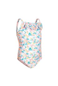 Resim Decathlon Nabaiji Bebek Mayo - Pembe / Çiçek Baskılı 