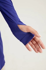 Resim COOL-TECH Kanguru Cepli Quick Dry Eşofman Üstü - Mavi - XS 