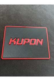 Resim CEBECİOTO KUPON SİYAH ÜSTÜ KIRMIZI KAYDIRMAZ TORPİDO PED 