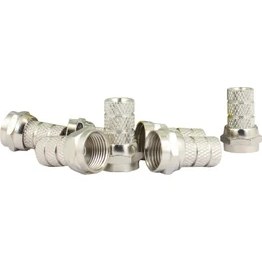 Resim Powermaster F Konnektör RG58 Mini Kablo Için Ince 100'lü Paket Powermaster 