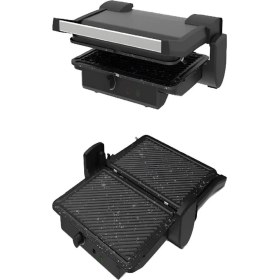 Resim Renkli Tost Makinesi Siyah K-469, Pratik ve Şık Tasarım 