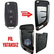 Resim GMA KEYS Volkswagen Çevirici Uds Jetta Caddy Tiguan Transporter Skoda Seat Vs. (YENİ NESİL DÖNÜŞÜM KABI) 