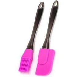 Resim Penguen Akrilik Spatula ve Yumurta Fırçası 2'li 