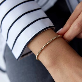 Resim Slim Grain Bileklik Sarı 