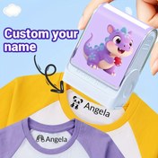 Resim Özel İmza Damgası, Kişiselleştirilmiş Karikatür Adlı Damga, Özelleştirilebilir Karikatür Desenli El Yazısı Damgası, Kıyafetler için Su Geçirmez Özel Damga, Benzersiz Hediyeler, Doğum Günü Hediyeleri, Öğrenci 