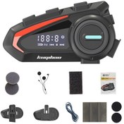 Resim Hallow Kuqıbao K20 Bluetooth Motosiklet İnterkom Siyah 