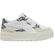 Resim Puma Karmen Iı Idol Snake Chic Kadın Beyaz Ayakkabı-5681 Beyaz 