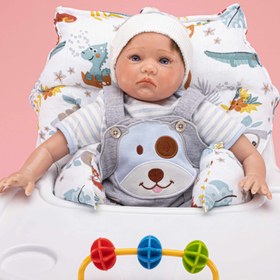 Resim Mama Sandalyesi Minderi - Hayvanat Bahçesi 