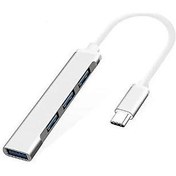 Resim Inca IUSB-04T Type-C Grişli 4Port Usb Hub 