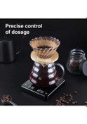 Resim Createtech Zamanlayıcı Yifomall Terazi Şarj Ölçekleri Ölçeği Led Kahve Espresso Ekranlı Edilebilir E Dijital 3kg/0.1g Db 
