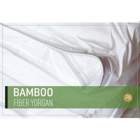 Resim Hsn Bamboo Fiber Yorgan (Çift Kişilik) Beyaz 