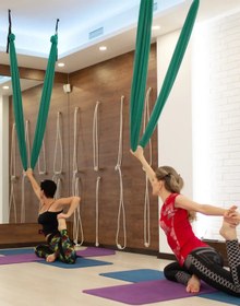 Resim Antigravity Yoga Fly Hamak - Yeşil 