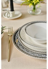 Resim Karaca Caro 24 Parça 6 Kişilik Yemek Takımı 