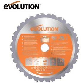 Resim Evolution R185tct-20cs Çoklu Malzeme İçin Daire Testere Bıçağı, 185mm 