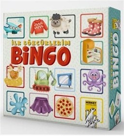 Resim İlk Sözcüklerim Bingo / Mukadder Düzyol 