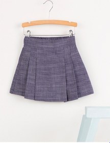 Resim Denokids Ollie&Olla Tensel Mini Kız Etek Mavi 