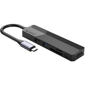 Resim Orıco Type-c Bağlantılı 2 Usb Portlu 4k 30hz Hdmı Tf/sd Docking Station Siyah 