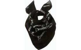 Resim Pileli Store Atatürk Imzalı Desenli Bandana 50*50 
