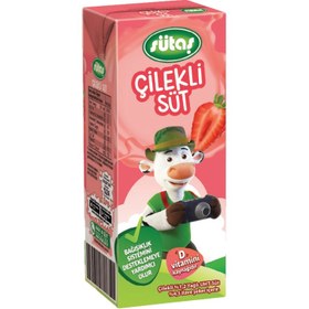Resim Sütaş Çilekli Süt 200 ml 