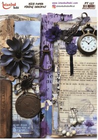 Resim Pirinç Dekopaj Kağıdı 30x42cm Pt-157 