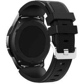 Resim Samsung Uyumlu Gear S3 Kordon Frontier & Classic Silikon Kayış 