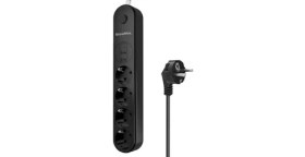 Resim Showmax Serisi SH-2546 4lü 2m 10A 2500W 2xusb 1xtype-C Termal Akım Korumalı Priz 