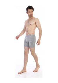 Resim Çift Kaplan 855 Uzun Erkek Boxer - Gri - 48 Gri 
