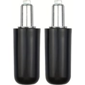 Resim Xuweiwei Black 1 Pair Motosiklet Baffle Çifti Kawasaki Ve Honda Gb İçin Büyük Boy Anti-fall Kauçuk Mat 