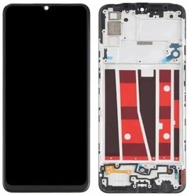 Resim Oppo A91 Uyumlu Lcd Ekran Dokunmatik Full Çıtalı TFT CPH2021 