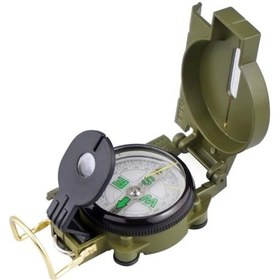 Resim Hassas Lensatic Pusula Amerikan Tarzı Açık Kamp Yürüyüş Survival İçin Çok Renkli 