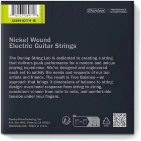 Resim AyrStore Den1074 Nickel 8 Telli Elektro Gitar Teli (10 74) 