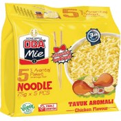 Resim Oba Mie Tavuklu Noodle Paket 5x75 G 