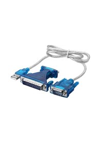 Resim Usb 2.0 - Rs-232 Seri Bağlantı Noktası Kablosu + 9 Pin To 25 Pin 