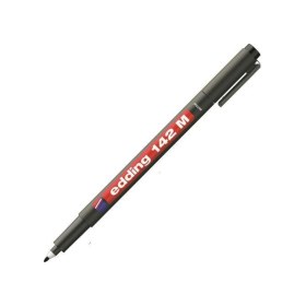 Resim Asetat Kalemi E-142m Siyah Cd Kalemi Permanent 10'lu Paket Nocolor-268f0786 