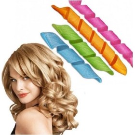 Resim Renkli Saç Bigudisi, Dolgun ve Hacimli Dalga Yaratıcı Aksesuar 