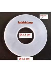 Resim VitrA Gömme Rezervuar Iç Takım Conta Boşaltma Grubu Contası Beyaz 