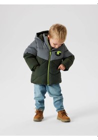 Resim Name It Nmmmorten Puffer Dino Detail1 Erkek Çocuk Mont 13243943 Yeşil 