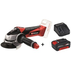 Resim Einhell TE-AG 18/115 Li Akülü Avuç Taşlama + 4.0AH Starter Kit 