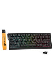 Resim Attack Shark X68PRO HE RGB 8000Hz Kablosuz Rapid Trigger - Snap Tap 0.01mm Manyetik Switch Klavye 