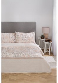 Resim Floretta Kapas Tek Kişilik Pike Takımı Krem 