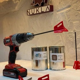 Resim Matkap Karıştırıcı Uç – Epoxy Reçine Karıştırma Ucu, Boya, Taş Tozu ve Alçı Için Mikser Ucu - Küçük Epoksi Için Yeniden Kullanılabilir Boya Karıştırma Ucu - Şarzlı Matkap Mixer Ucu. 1-2 Litre 