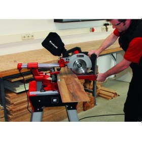 Resim Einhell TE-SM 2534 Dual Pistonlu Gönye Testere Sağ/Sol Yatarlı - 4300870 