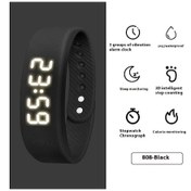 Resim Primepickings Siyah Spor Ve Fitness Akıllı Saati Usb Şarj Titreşim Kalori Sayar Diğer 