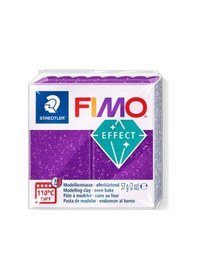 Resim Supertrend Fimo Effect Polimer Kil 602 Purple Simli 
