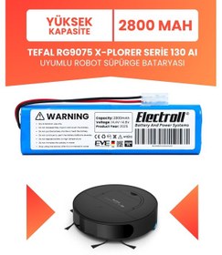 Resim Tefal Rg9075 X-plorer Serie 130 Aı Uyumlu Batarya 2800mah Pil 