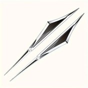 Resim Xuweiwei Gümüş Kenarlı Siyah Evrensel Çamurluk Sticker Yapışkanlı Oto Dekor 