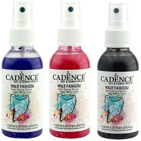 Resim Cadence Sprey Kumaş Boyası 100Ml 3Lü Set 