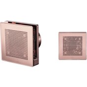 Resim Vortice Düşük Ses Seviyesi 26.9 Db(A) Mimari Uygulama Ideal Tasarım Kesintisiz Çalışma Havalandırma Fanı Banyo Mutfak Salon Oda Agmair Agm Punto Evo Rosa Pink Gold Dekoratif 