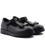 Resim Ayakkabıhane İçi Dışı Hakiki Deri Siyah Kız Çocuk Casual Ayakkabı Ah0883724211 